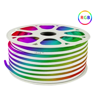 Manguera LED Neón RGB / 50 m (164 ft) / IP65 Interior-Exterior / Corte Cada 100 cm / 300W Máximo / Ángulo de Luz 120° / DC 45-110V