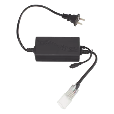 Adaptador de Corriente LED / Control Remoto RGB / 50 m (164 ft) / 127V~ / 300W Máx / IP65