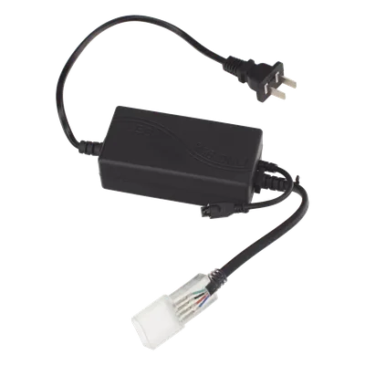 Adaptador de Corriente LED / Control Remoto RGB / 50 m (164 ft) / 127V~ / 300W Máx / IP65