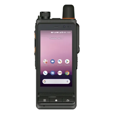 Radio PoC LTE / Android 14 / Cámara 13 MP / IP68 y MIL-810G / Batería 5000 mAh / Wi-Fi 5 / Audio con Cancelación de Ruido