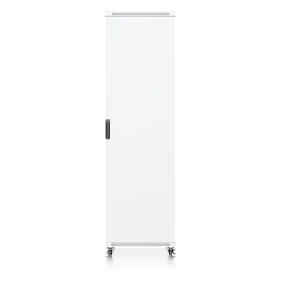 Gabinete Rack de Piso / 42U / 600 x 800 mm (31.5 in) / 800 kg (1763.7 lb) / Puerta de Vidrio Templado / Ventiladores Integrados / Ruedas con Bloqueo