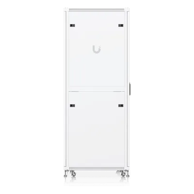 Gabinete Rack de Piso / 42U / 600 x 800 mm (23.6 x 31.5 in) / Carga Estática 800 kg (1763.7 lb) / Puerta Perforada / Ventiladores Integrados / Ruedas con Seguro
