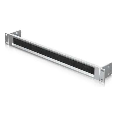 Panel de Cepillo para Rack / 1U / 19 Pulgadas / Aluminio y Acero SPCC / Abertura 400 × 24 mm (15.75 × 0.94')