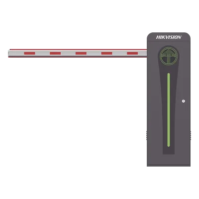 Barrera Vehicular Automática / Brazo Iluminado LED 4 m (13.1 ft) / Motor Brushless 24 VDC / 360 Ciclos/Hora / Semáforo Rojo-Verde Integrado / Control Bluetooth