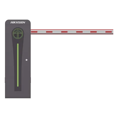 Barrera Vehicular / Brazo Iluminado LED 4 m (13.1 ft) / Motor Brushless 24 VDC / 360 Ciclos/Hora / Semáforo Rojo-Verde / Control Bluetooth