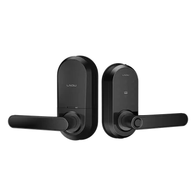 Cerradura Inteligente Wi-Fi / Escáner de Huella Digital / Teclado Táctil / 5 Métodos de Acceso / 8 Baterías AA / Puertas 35-55 mm / Normalmente Abierto 5-3600 s / IP65