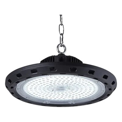 Luminario LED UFO High Bay / 100 W / 14,000 lm / Luz Fría 6500 K / IP66 / 85-265 V CA
