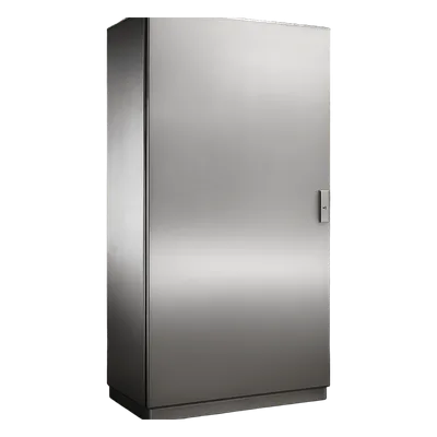 Gabinete de Acero Inoxidable / IP55 / IK10 / 800x1600x400 mm / 31.5x63x15.7 in / Carga 80 kg / Exterior Telecom
