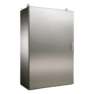 Gabinete de Acero Inoxidable / IP55 / IK10 / 800x1600x400 mm / 31.5x63x15.7 in / Carga 80 kg / Exterior Telecom