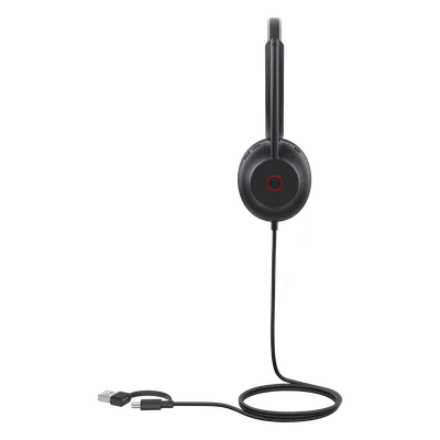 Diadema USB / Mono / Cancelación Activa de Ruido / Altavoz 35 mm / Busylight Automático / Certificación Teams