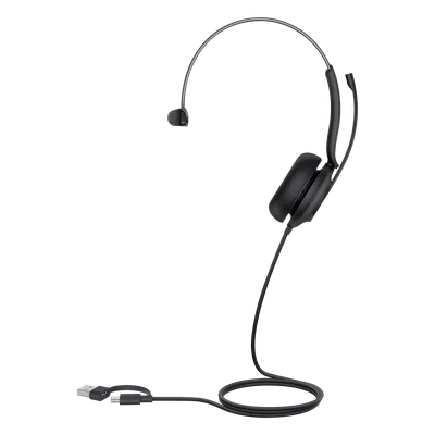 Diadema USB / Mono / Cancelación Activa de Ruido / Altavoz 35 mm / Busylight Automático / Certificación Teams