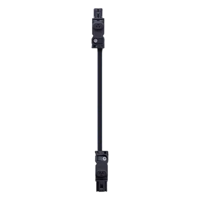 Cable de Unión para Lámparas LED / Conexión en Cadena / 60 cm / 3 Polos 10 A / 100-240 V AC / Conectores Clic Sin Herramientas