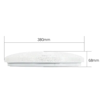 Lámpara de Techo LED / 40W / 3000 Lúmenes / 3 Temperaturas de Color 2700K-6500K / Ángulo 120° / IP20 Interior / Vida Útil 50,000 Horas