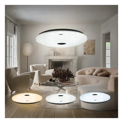 Lámpara de Techo LED / 40W / 3000 Lúmenes / 3 Temperaturas de Color 2700K-6500K / Ángulo 120° / IP20 Interior / Vida Útil 50,000 Horas