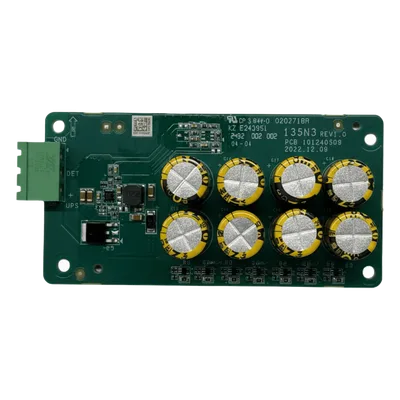Módulo de Elevación de Emergencia / Corte de Energía / Super Capacitores / 106 × 50 × 22 mm / 0.06 kg / Brackets Incluidos
