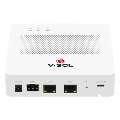 Mini OLT / 1 Puerto GPON SC/UPC / 3 Puertos Uplink / Hasta 64 ONUs / 20 km / 5.5 x 5.5 x 1.4 in