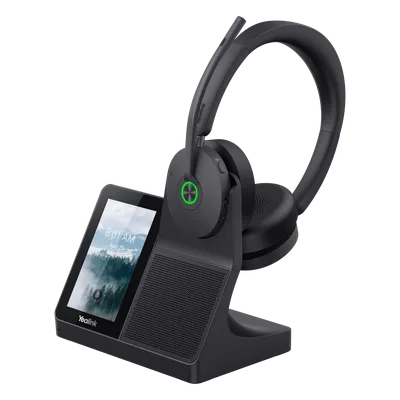 Estación de Trabajo Inalámbrica DECT / Pantalla Táctil 4" / Bluetooth 5.3 / ANC Híbrida / Alcance 185 m (606.9 ft) / Hub USB