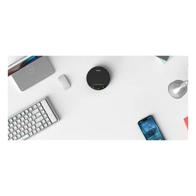 Speakerphone Profesional / Cancelación de Ruido por IA / Bluetooth 5.3 / Alcance 30 m (98.4 ft) / Autonomía 20 h / USB-C/A / Full Duplex