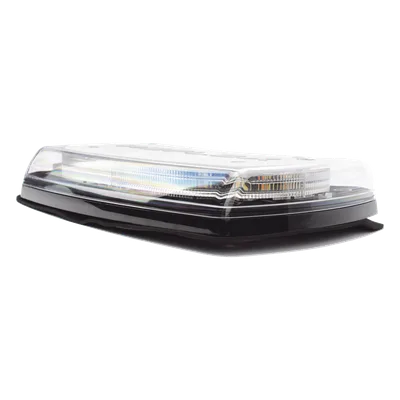 Minibar LED para Techo / 10 Pulgadas / 48 LEDs / Doble Color / 91 Patrones / 12-24 VDC / IP Resistente a Impactos / SAE Clase I