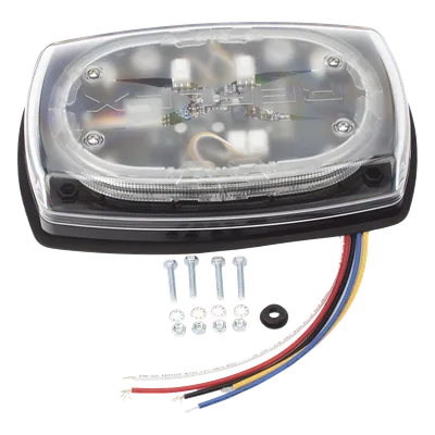 Minibar LED para Techo / 10 Pulgadas / 48 LEDs / Doble Color / 91 Patrones / 12-24 VDC / IP Resistente a Impactos / SAE Clase I