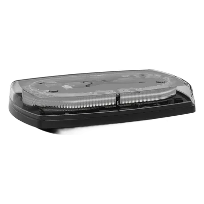 Minibar LED / 10 Pulgadas / 48 LEDs / 91 Patrones de Destello / 12-24 VDC / Base Magnética / Lente Transparente