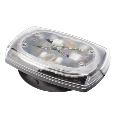 Minibar LED / 10 Pulgadas / 48 LEDs / 91 Patrones de Destello / 12-24 VDC / Base Magnética / Lente Transparente
