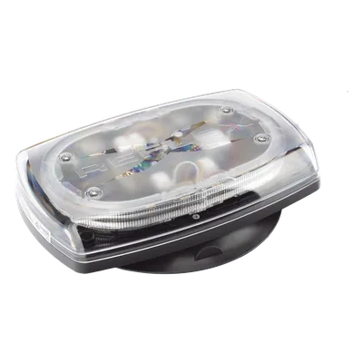 Minibar LED / 10 Pulgadas / 48 LEDs / 91 Patrones de Destello / 12-24 VDC / Base Magnética / Lente Transparente