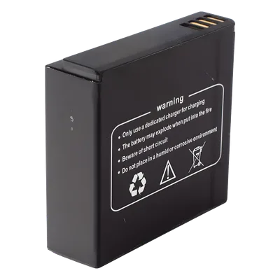 Batería de Respaldo / 2500 mAh / 3.8 VCC / Litio de Alta Densidad / 40 x 40 x 14 mm