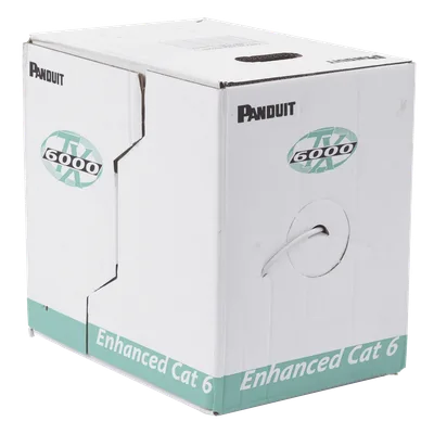 Cable UTP / Categoría 6 Mejorado / 23 AWG / 305 m (1000 ft) / 4 Pares / PVC CM / Bobina Reelex