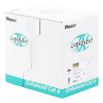Bobina de Cable UTP / Cat 6A Mejorado / 23 AWG / 305 m (1000 pies) / 4 Pares / PVC CM / Reelex / Blanco