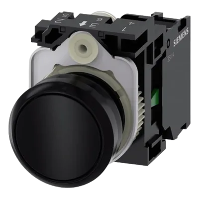 Botón de Mando Industrial / 22 mm / IP69K / Contacto NA / -25°C a +70°C / 10 Millones de Ciclos