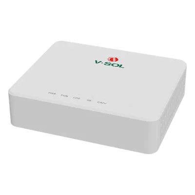 ONU Bridge / Dual GPON-EPON / 1x SC/APC PON / 1x LAN Gigabit / 1x CATV / Triple Play / 130x100x30 mm (5.1x3.9x1.2 in)