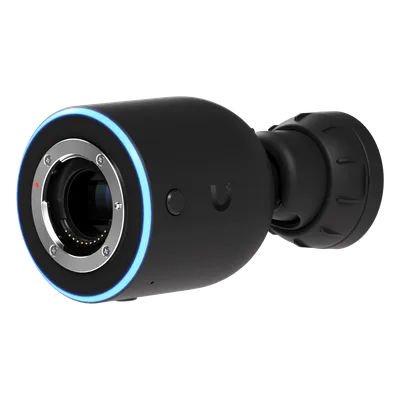 Cámara IP AI DSLR / 4K 8MP 30 fps / Sensor 4/3' 10MP / Lente 45 mm / Ángulo 21.6° / PoE+ 17.77 W / IPX5