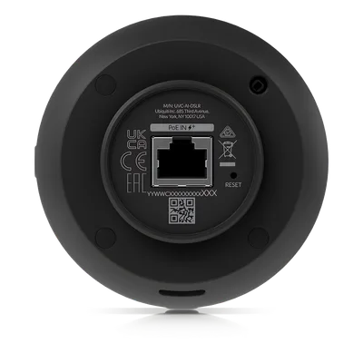 Cámara IP AI DSLR / 4K 8MP 30 fps / Sensor 4/3' 10MP / Lente 45 mm / Ángulo 21.6° / PoE+ 17.77 W / IPX5