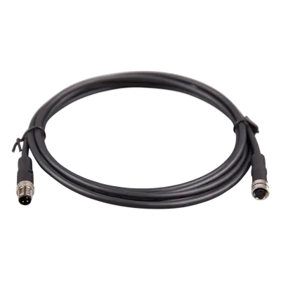 Cable de Comunicación BMS / Conector Circular M8 / 2 m (6.6 ft) de Longitud / 2 Piezas / Compatible con Baterías Victron Litio NG