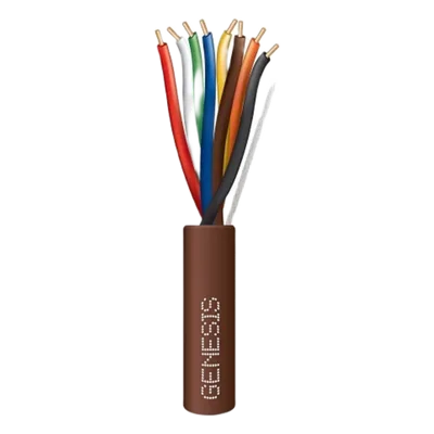 Cable de Alarma / 8 Conductores / 20 AWG / CL2 / 38 m (124.7 ft) / UL 1685 / Interior