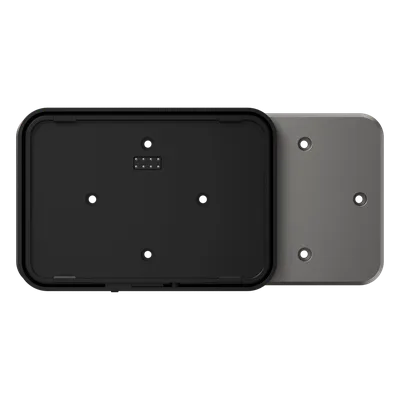 Adaptador de Montaje para Terminal POS / Compatibilidad VESA y Caja 86 mm / USB Alimentación y Datos / Liberación Rápida / Cerradura de Seguridad