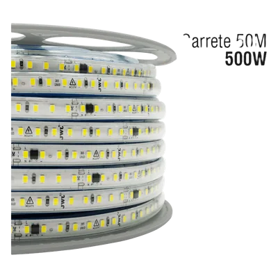 Manguera LED / 50 m (164 ft) / 110V CA / 500 W / IP65 / 6500 K / 2700 K / 120°