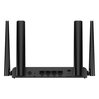 Router 4G LTE / CAT.4 150 Mbps / Wi-Fi 4 N300 / 4 Puertos 10/100 / 4 Antenas Externas / Administración Cloud
