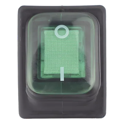 Interruptor Industrial / LED Verde / IP65 / NO-COM-NC / -40°C a 125°C / 30A / 38 x 28 x 29.5 mm