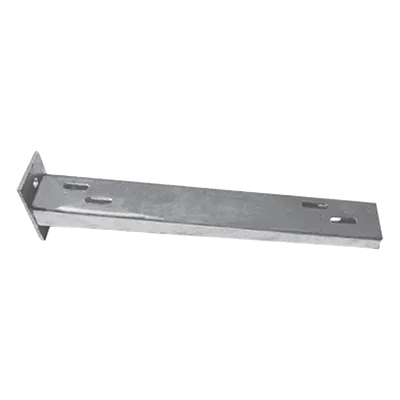 Ménsula Unicanal / 200 mm (7.87 in) / Acero al Carbón / Ensamblaje a Presión