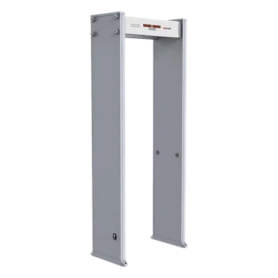 Arco Detector de Metales / 6 Zonas de Detección / Precisión Moneda 25 mm / 255 Niveles Sensibilidad / Contador de Personas por Infrarrojos / Indicación LED