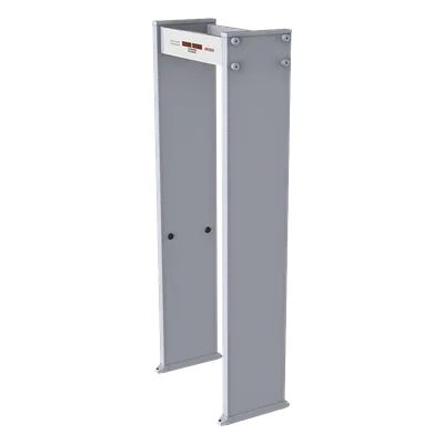 Arco Detector de Metales / 6 Zonas de Detección / Precisión Moneda 25 mm / 255 Niveles Sensibilidad / Contador de Personas por Infrarrojos / Indicación LED