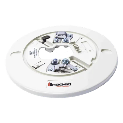 Base para Detector Convencional / 6" / 2 y 4 Hilos / 24 Vcd / Contactos Relé Forma C / Resistencia Limitadora Integrada