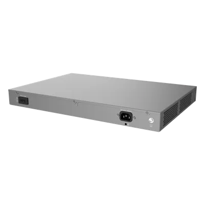 Switch Administrable L2++ / 24 Puertos Gigabit PoE++ 400W / 2 SFP+ / 88 Gbps / 65.472 Mpps / VLAN 4K / QoS Avanzado