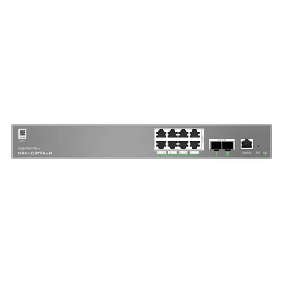 Switch Administrable L2++ / 8 Puertos Gigabit PoE 120W / 2 Puertos 2.5G SFP / 26 Gbps / Gestión Cloud / VLAN 4K