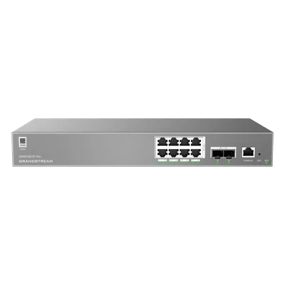 Switch Administrable L2++ / 8 Puertos Gigabit PoE 120W / 2 Puertos 2.5G SFP / 26 Gbps / Gestión Cloud / VLAN 4K