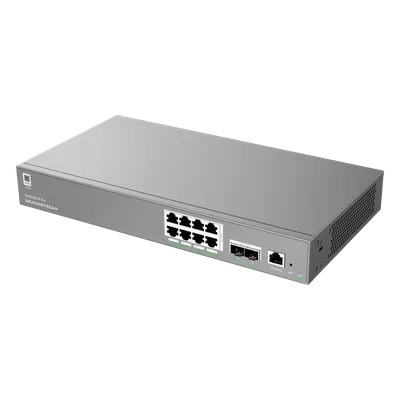 Switch Administrable L2++ / 8 Puertos Gigabit PoE 120W / 2 Puertos 2.5G SFP / 26 Gbps / Gestión Cloud / VLAN 4K