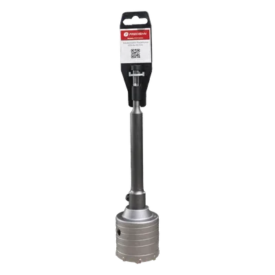 Broca Pasamuros SDS / 50 mm de Diámetro / Extensión 220 mm / Triple Filo / Carburo de Cobalto / Acero Aleado