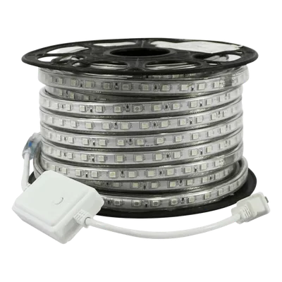 Manguera Luminosa LED RGB / 50 m (164 ft) / IP65 / Corte Cada 100 cm / Control Remoto / 120° / 50,000 Horas